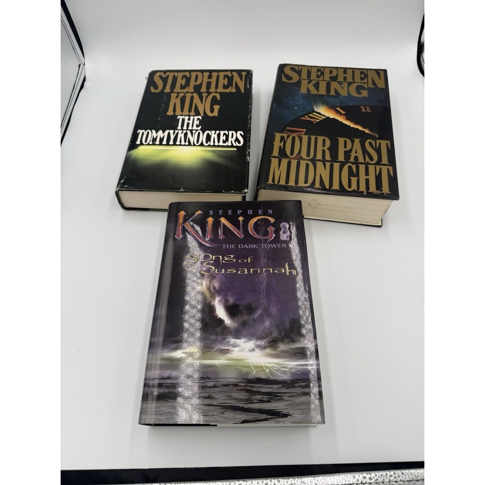 Stephen King Hardcover Lot Tommyknockers Four Past Midnight Song of Susannah